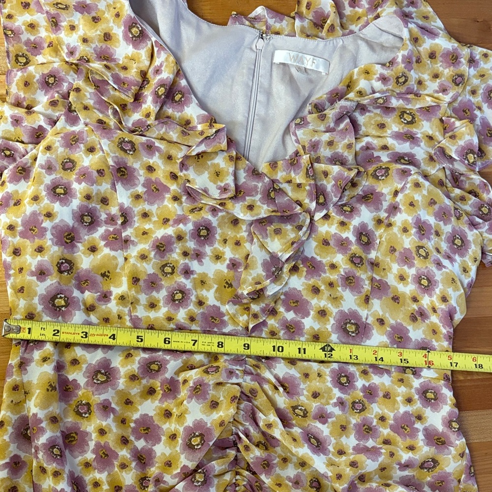 WAYF Ruffle Dress XL - Picture 7 of 11